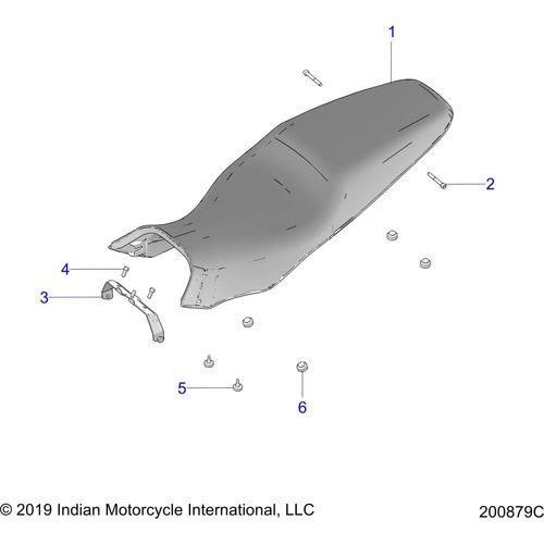 Body,Front - 2019 Indian Ftr 1200 Schematic-25740 OEM Schematic
