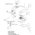 Body, Fuel Tank - 2009 Victory Vegas/Vegas 8 Ball/Vegas Low All Options - V09Ab26/Gb26/Lb26
