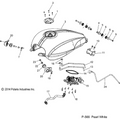 Body, Fuel Tank - 2015 Victory Boardwalk- V15Rw36Ee