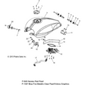 Body, Fuel Tank - 2015 Victory Judge Intl. All Options - V15Mw36