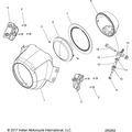 Body, Headlight Housing All Options - 2021 Indian Scout Bobber/Bobber Twenty