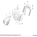 Body, Headlight Housing All Options - 2021 Indian Springfield 111