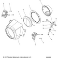 Body, Headlight Housing All Options - 2022 Indian Scout Bobber/Bobber TwentyMt