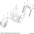 Body, Headlight Housing All Options - 2022 Indian Springfield 111
