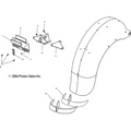 Body, License Plate Bracket - 2004 Victory Ca Touring Cruiser All Options - V04Tb16