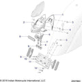 Body, License Plate Brkt/Rear Light Housing Mount All Options - 2022 Indian Springfield 111