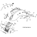 Body, Rear Fender And Taillight - 2005 Victory Vegas - V05Ab16/Ec16/Gb16