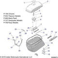 Body, Saddlebag Asm. All Options - 2020 Indian Challenger Base/Limited