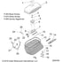 Body, Saddlebag Asm. All Options - 2020 Indian Springfield Dark Horse Schematic-23888 OEM Schematic