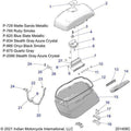 Body, Saddlebag Asm. All Options - 2022 Indian Chieftain Dark Horse