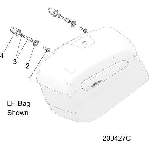 Body, Saddlebag Mounting N19traaa All Options - 2019 Indian Roadmaster/Elite Schematic-25624 OEM Schematic