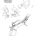 Body, Seat And Backrest - 2007 Victory Kingpin/Tour All Options - V07Cb26/Cd26