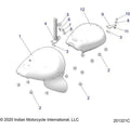 Body, Seat Asm. All Options - 2022 Indian Super Chief 111