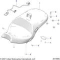 Body, Seat N22lddrr All Options - 2022 Indian Pursuit Dark Horse / Dark Horse Premium