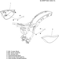 Body, Side Cover - 2009 Victory Hammer/Hammer Sport All Options - V09Hb36/Hs36
