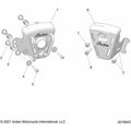 Body, Side Covers, Ign./Thermostat All Options - 2022 Indian Scout Rogue