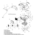 Body, Trunk Asm. (Accessory) - 2011 Victory Cross Roads Custom/Cross Country All Options - V11Bb36/Db36/Dc36/Eb36