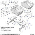 Body, Trunk Base Mounting Asm. All Options - 2021 Indian Roadmaster Dark Horse