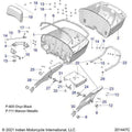 Body, Trunk Base Mounting Asm. All Options - 2022 Indian Roadmaster