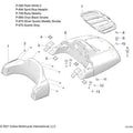 Body, Trunk Lid And Backrest Asm. All Options - 2022 Indian Pursuit Dark Horse / Dark Horse Premium