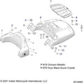 Body, Trunk Lid And Backrest Asm. All Options - 2022 Indian Roadmaster Premium