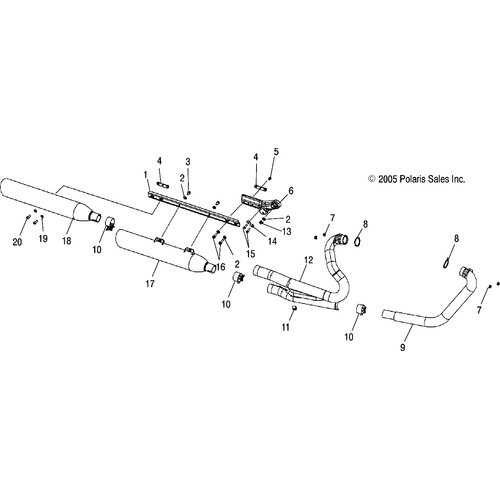 Bolt by Polaris 7518295 OEM Screw