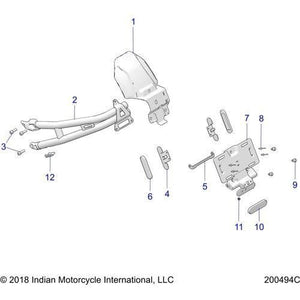 Bolt-M6X1.0X8 8 Mm Shld by Polaris 7519099 OEM Screw