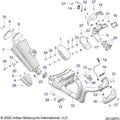 Bolt-M8 Muffler Styled Znc Clr by Polaris