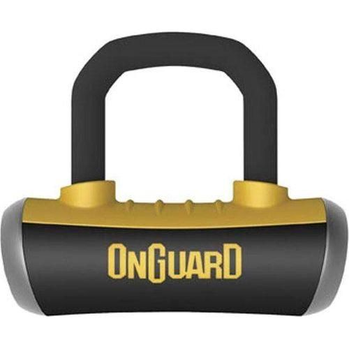 Boxer 8048 Disc Lock With Disc Reminder Black/Yellow by Onguard 45008048 Disc Lock