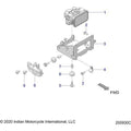 Bracket. Abs Mount by Polaris