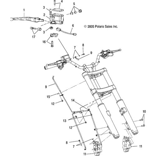 Bracket, Drivelight Switch by Polaris 5247326-385 Light Mount