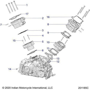 Bracket-Headmount,LH,Txt  Titn by Polaris 5144773-650 OEM Hardware