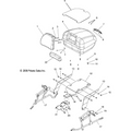 Bracket, Rack Support, LH by Polaris 5248753 OEM Hardware