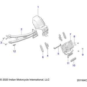 Bracket-Side Reflector by Polaris 5266179 Reflector