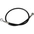 Brake Line Black for Scout by LA Choppers