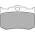 Brake Pads Front Organic Kevlar for Custom Calipers by Drag Specialties