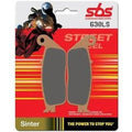 Brake Pads Rear Sintered Metal by SBS