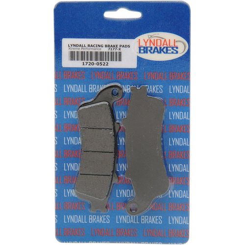 Brake Pads X-Treme Rear 08 & Up by Lyndall Brakes 7177X Brake Pads