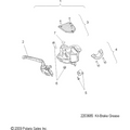 Brakes, Brake Lever And Master Cylinder - 2011 Victory Vision All Options - V11Sw36/Sa36/Aw36