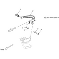 Brakes, Brake Pedal - 2009 Victory Vision Street/Ness/Touring/10Th Ann. - V09Sb36/Sc36/Sd36/Sz36