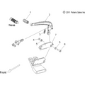 Brakes, Brake Pedal - 2013 Victory Cross Country/Touring All Options - V13Dw36/Tw/Kw/Zw