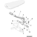 Brakes, Brake Pedal All Options - 2020 Indian Chieftain Standard Titanium Smoke