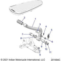 Brakes, Brake Pedal All Options - 2022 Indian Chieftain Elite