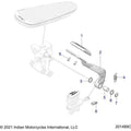 Brakes, Brake Pedal All Options - 2022 Indian Pursuit Limited / Limited Premium