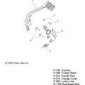 Brakes, Brake Pedal And Rear Master Cylinder - 2009 Victory Jackpot/Ness Jackpot All Options - V09Xb36/Xc36