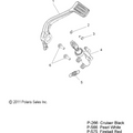 Brakes, Brake Pedal And Rear Master Cylinder - 2012 Victory Jackpot All Options - V12Xb36