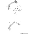 Brakes, Brake Pedal And Rear Master Cylinder - 2015 Victory Victory Gunner All Options - V15Lb36/Lw36