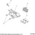 Brakes, Caliper, Front All Options - 2022 Indian Chief 111