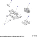 Brakes, Caliper, Front All Options - 2022 Indian Super Chief 111