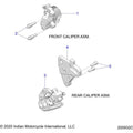 Brakes, Calipers, Front & Rear All Options - 2020 Indian Springfield Limited